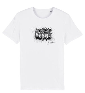 T-shirt unisex - White (Vespa Ladies)