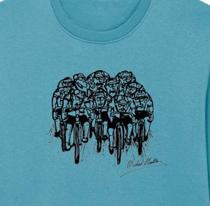 Sweater unisex - Atlantic Blue (Bicycle Race)