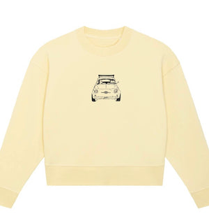 Cropped Sweater Ladies - Butter (FIAT500)