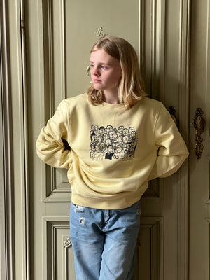 Open afbeelding in diavoorstelling Sweater Unisex - Butter (Coffee Time)
